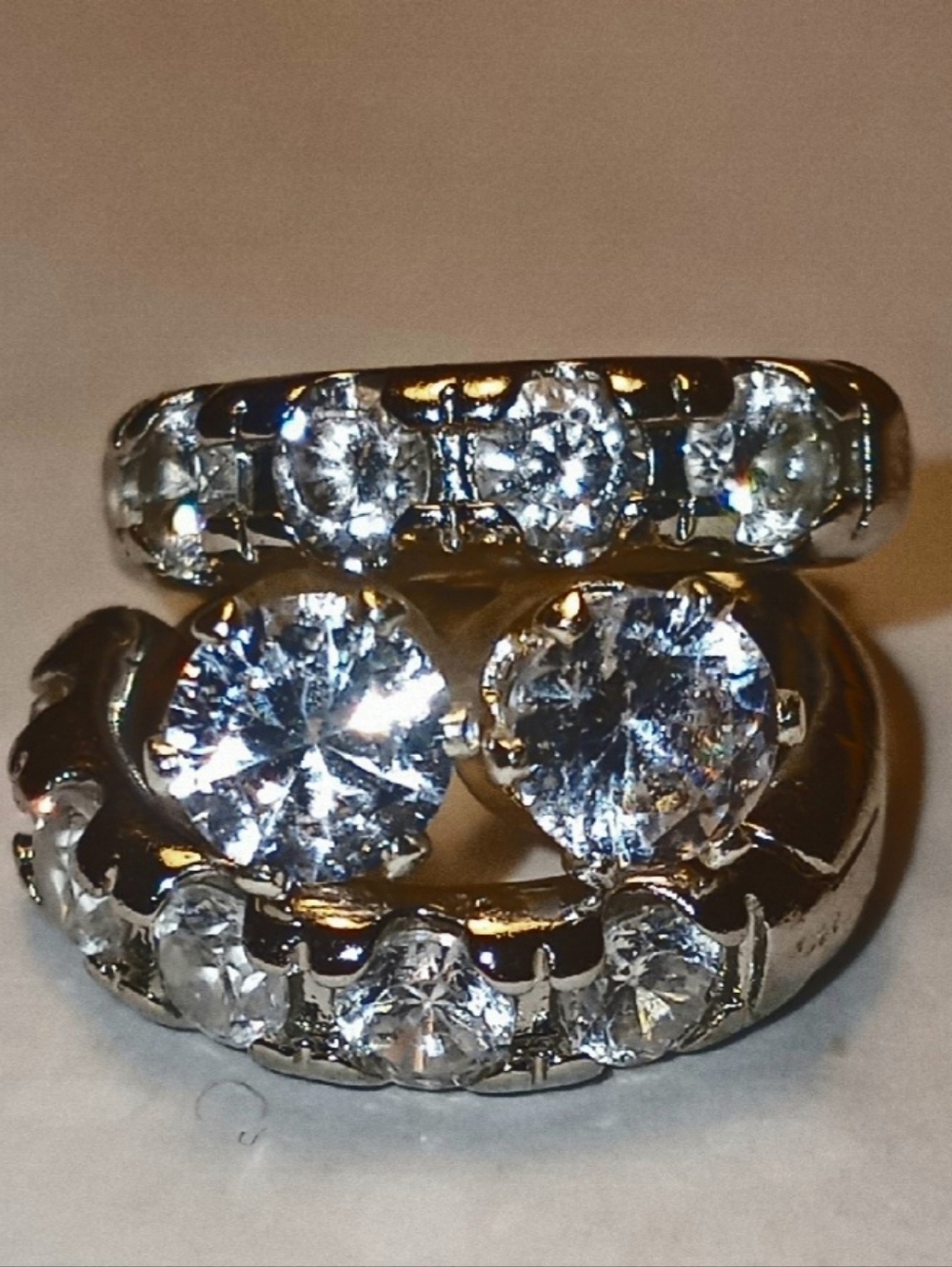 Brand New Set of CZ Studs and Hoops (7 sets Available)